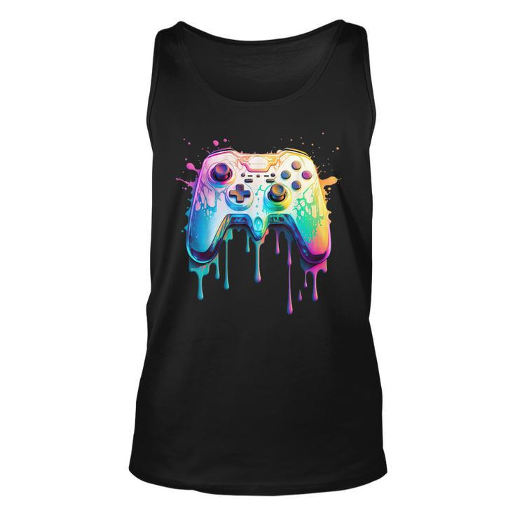 Gamer Graphic Video Game Colorful Video Game Lover Tank Top
