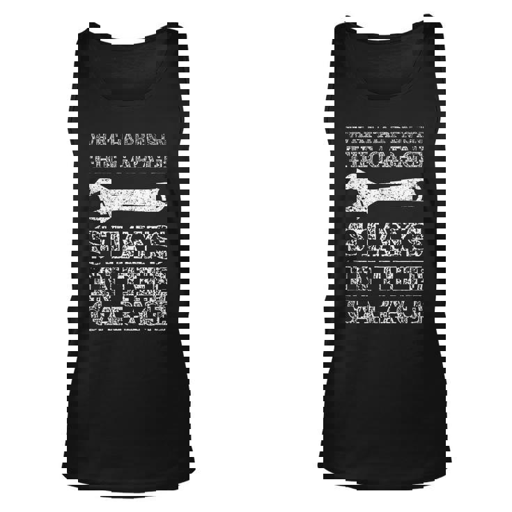 Garage Auto Car Mechanic Motorcycle Handyman Mechanic Tank Top