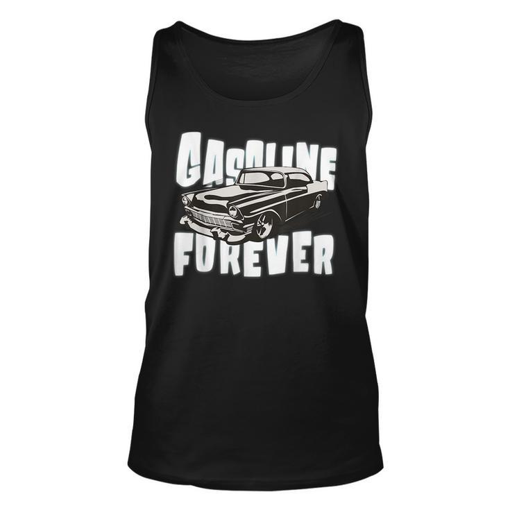 Gasoline Forever Gas Cars Vintage Muscle Car Cars Tank Top