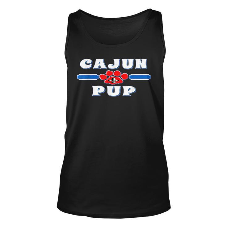 Gay Cajun Pup Play  | Bdsm Puppy Fetish Pride  Unisex Tank Top