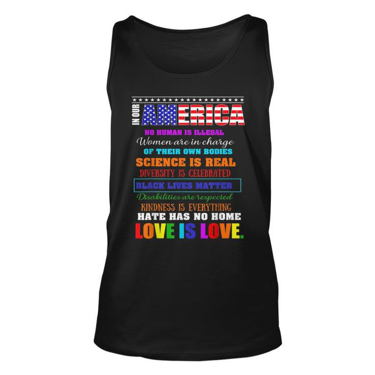 Gay Lesbian Lgbt 4Th Of July Month  Unisex Tank Top