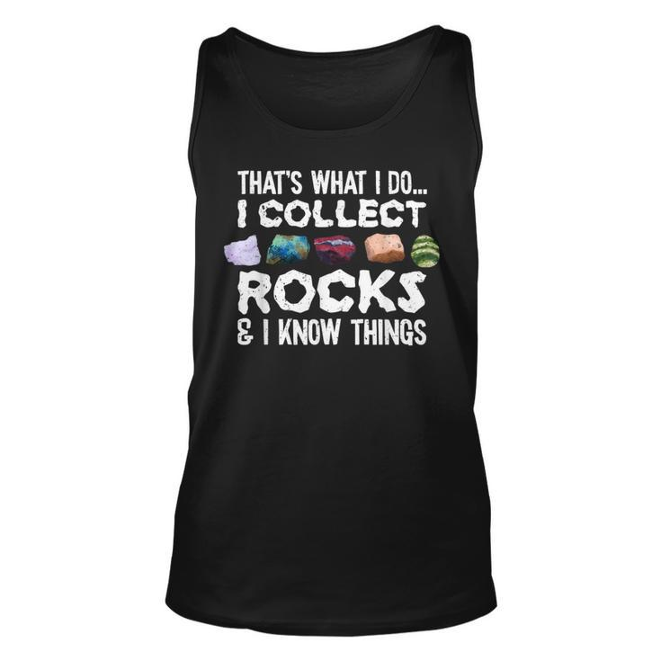 Geology Rock Collector Geologist Rock Hound Tank Top