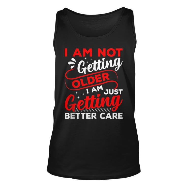 Getting Better Care Medicare Support Old Age Senior Citizens Tank Top