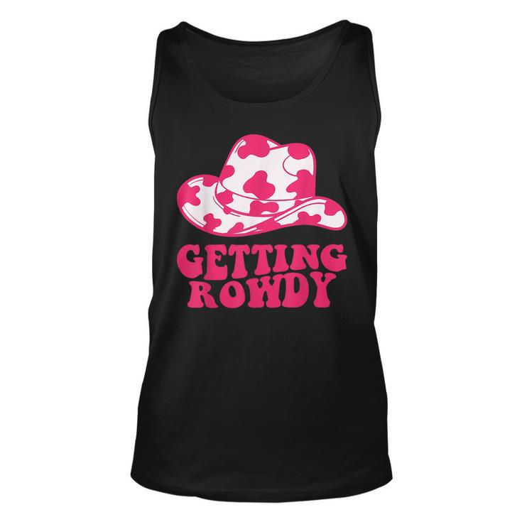 Getting Rowdy Getting Hitched Nashville Bachelorette Party Tank Top