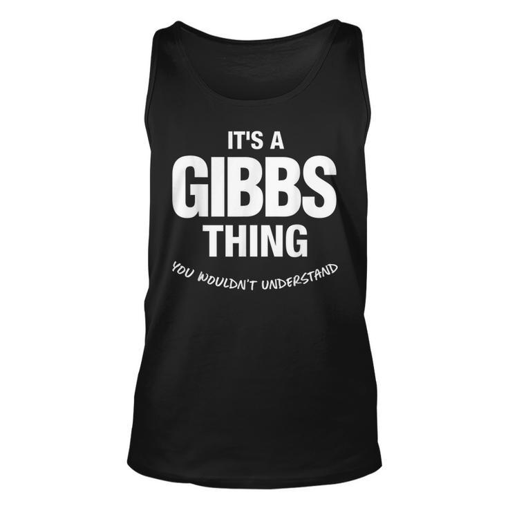 Gibbs Thing Name Reunion Reunion  Tank Top