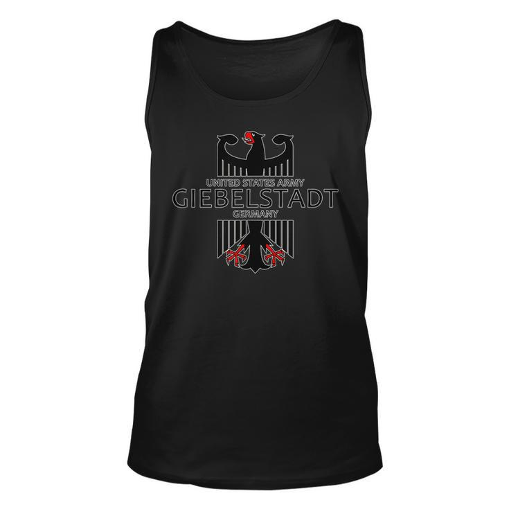 Giebelstadt Germany United States Army Military Veteran Tank Top