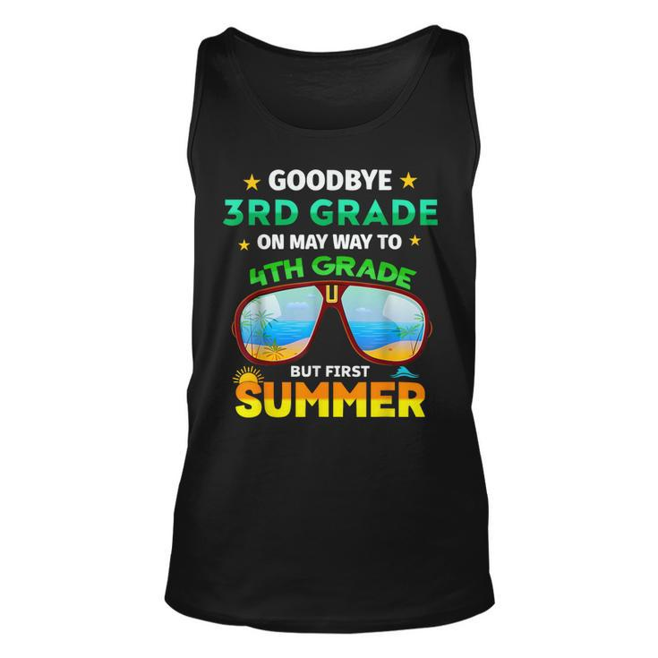 Goodbye 3Rd Grade Graduation To 4Th Grade Hello Summer 2023 Tank Top