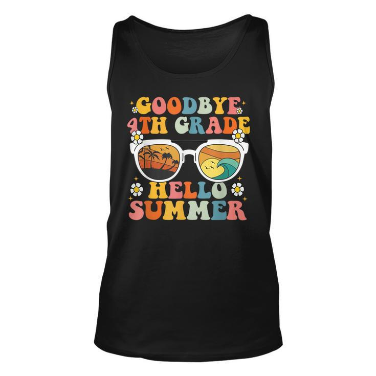 Goodbye 4Th Grade Graduation To 5Th Grade Hello Summer Kids Tank Top