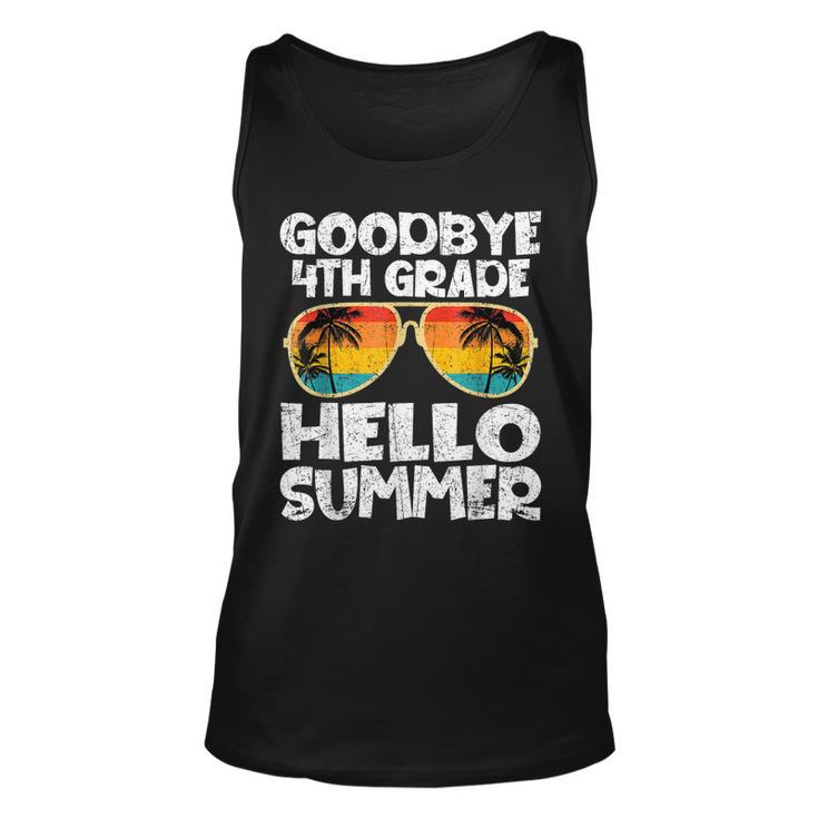 Goodbye 4Th Grade Hello Summer Sunglasses Last Day Of School Tank Top