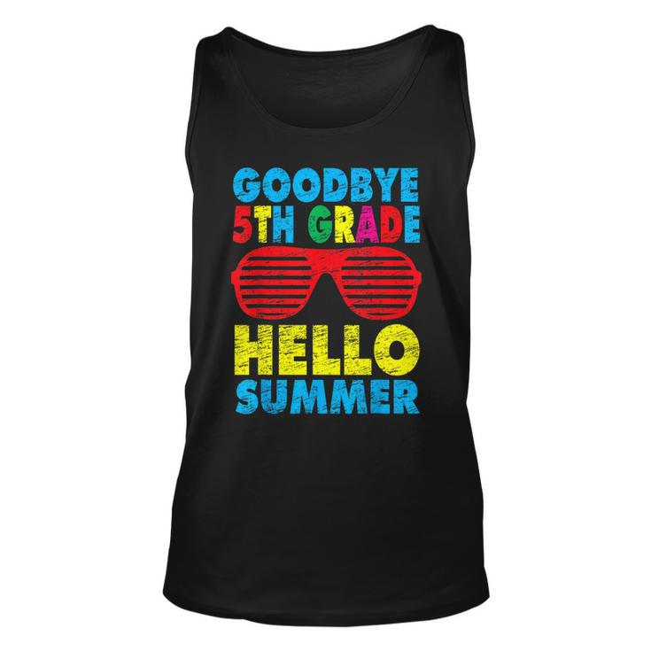Goodbye 5Th Grade Hello Summer Last Day Of School Boys Kids Tank Top