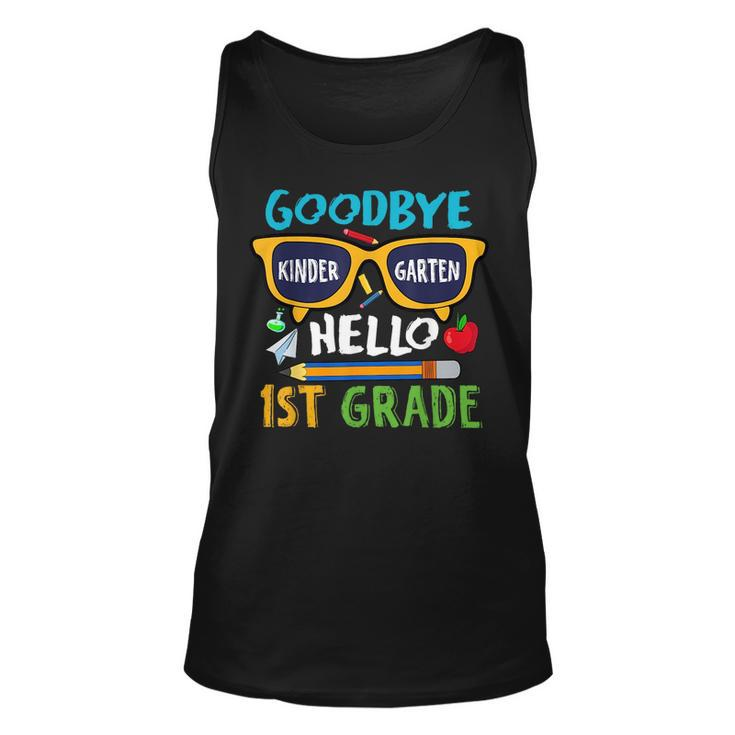 Goodbye Kindergarten Hello 1St Grade Girls 2023 Grad  Unisex Tank Top