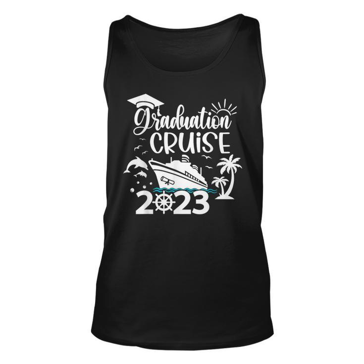 Graduation Cruise Squad 2023 Matching Family Group Vacation  Unisex Tank Top