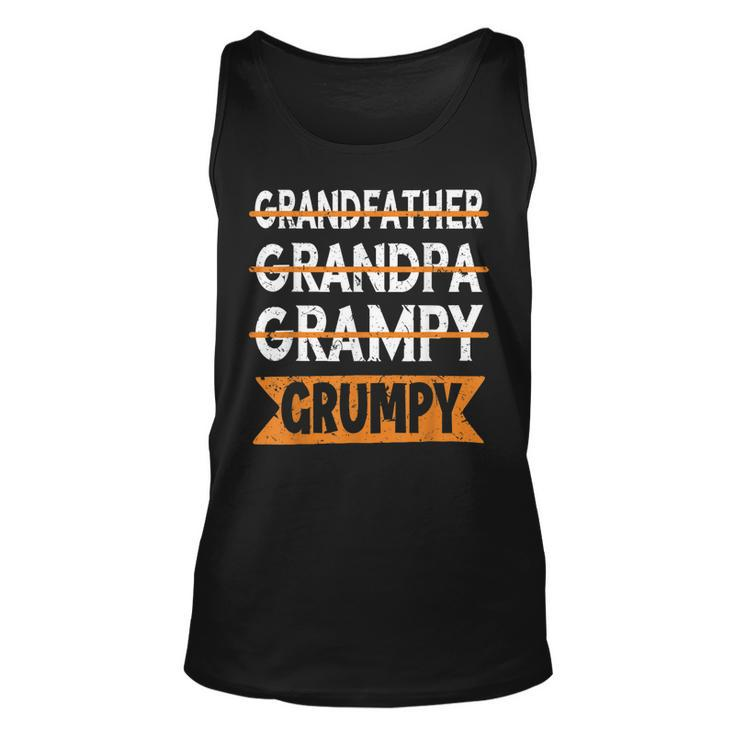 Grandad Grandfather Grandpa Grampy Grumpy Old Man  Unisex Tank Top