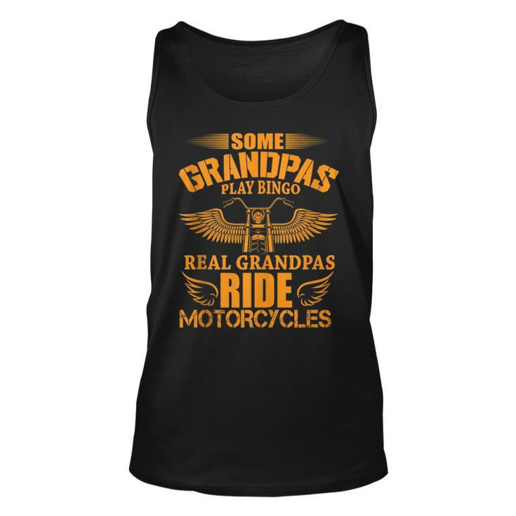 Grandad Motorbike  | Vintage Biker Classic Motorcycle  Unisex Tank Top
