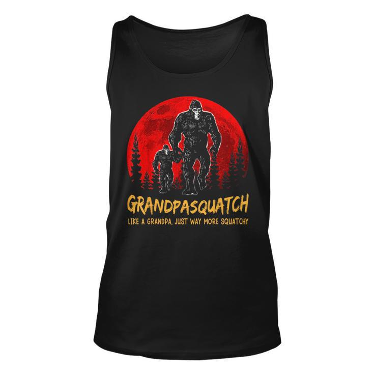 Grandpasquatch Like A Grandpa Just Way More Squatchy Bigfoot Tank Top