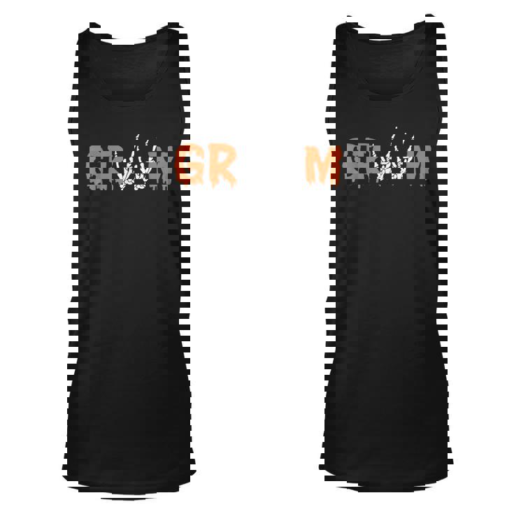 Groom Skeleton For Brides & Grooms Couples Halloween Tank Top