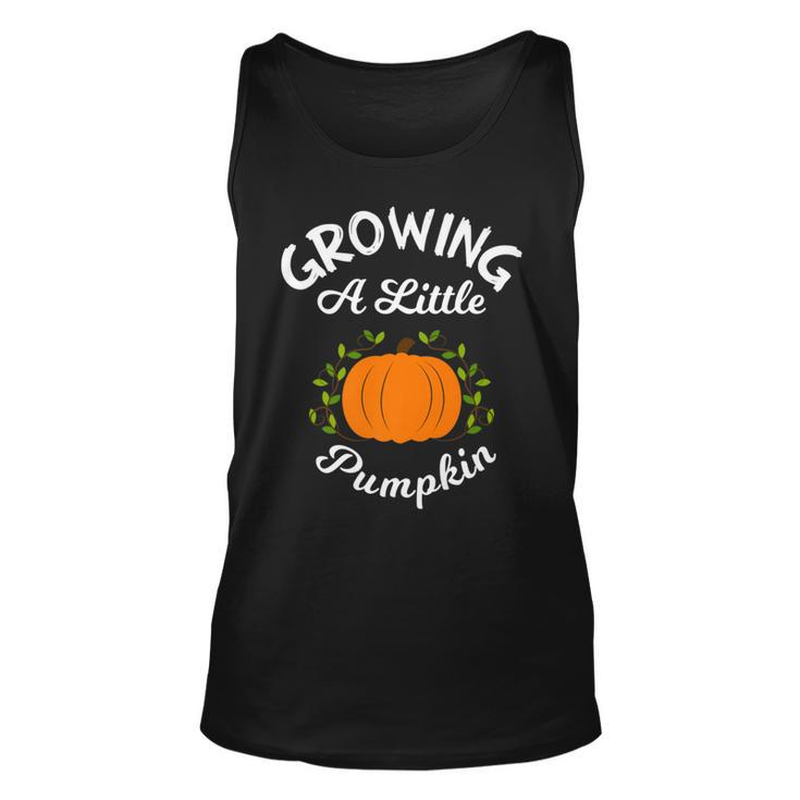 Growing A Little Pumpkin Thanksgiving Pregnancy Tank Top