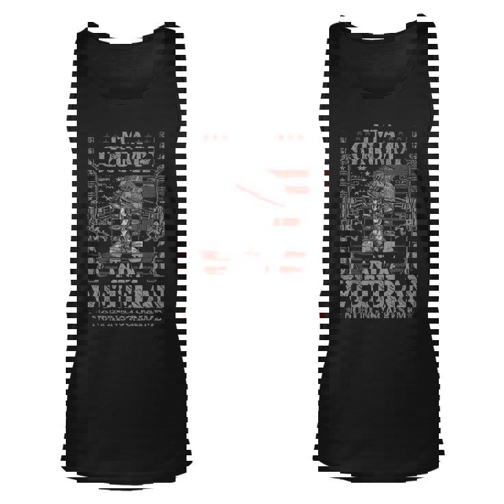 Grumpy Veterans Day Grandpa Im Grumpy And A Veteran Tank Top