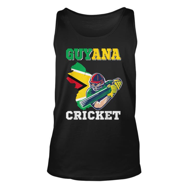 Guyana Cricket Player Flag Jersey Guyana Sports Tank Top