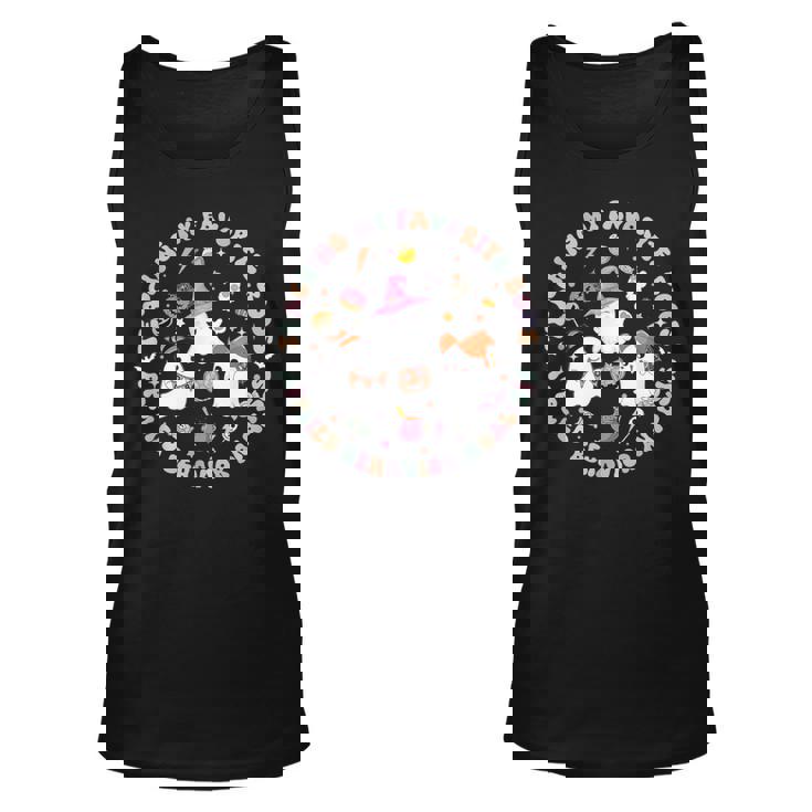 Halloween Aba Bcba Rbt Behavior Analyst Ghost Neurodiversity Tank Top