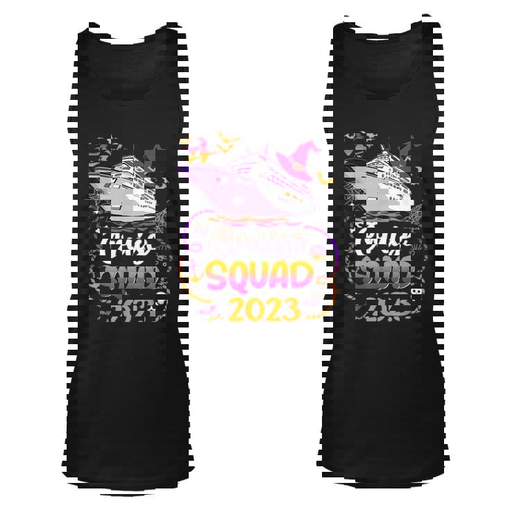 Halloween Cruise Squad 2023 Matching Cruising Crew Vacation Tank Top