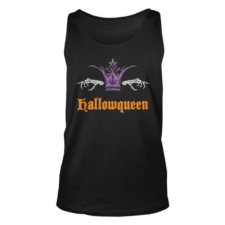 Hallowqueen Queen Halloween Costume Halloween Tank Top
