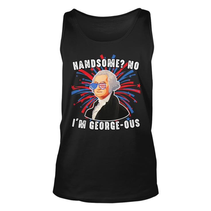 Handsome No Im Georgeous George Washington 4Th Of July 1776 1776 Tank Top