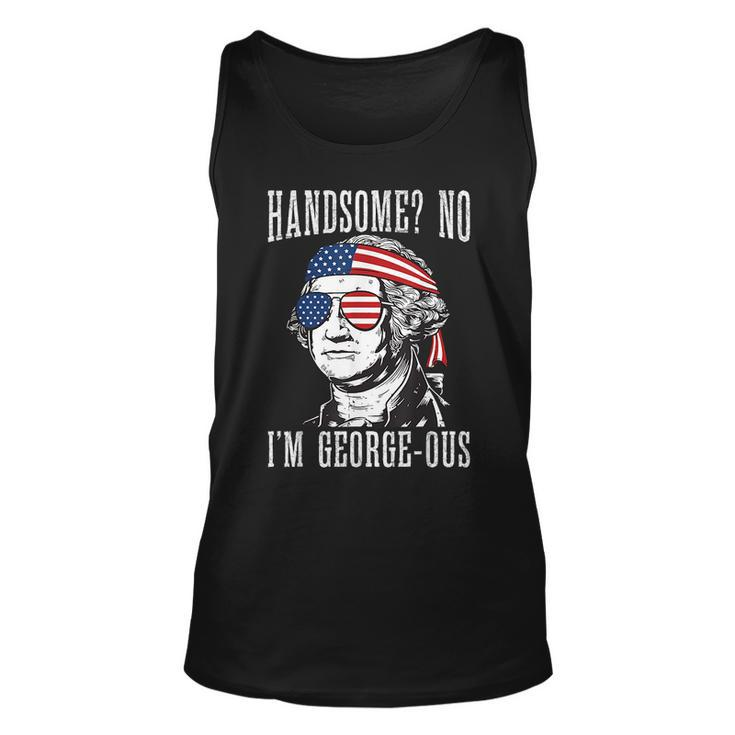 Handsome No Georgeous Washington 4Th Of July Unisex Tank Top