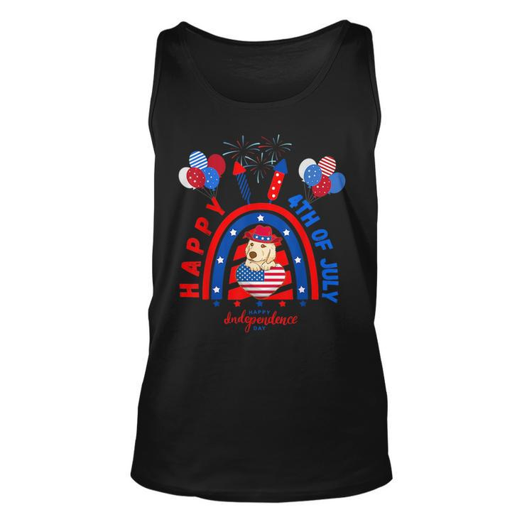 Happy 4Th Of July 2023 For Kids Funny Dog 4Th Of July 2023 Unisex Tank Top