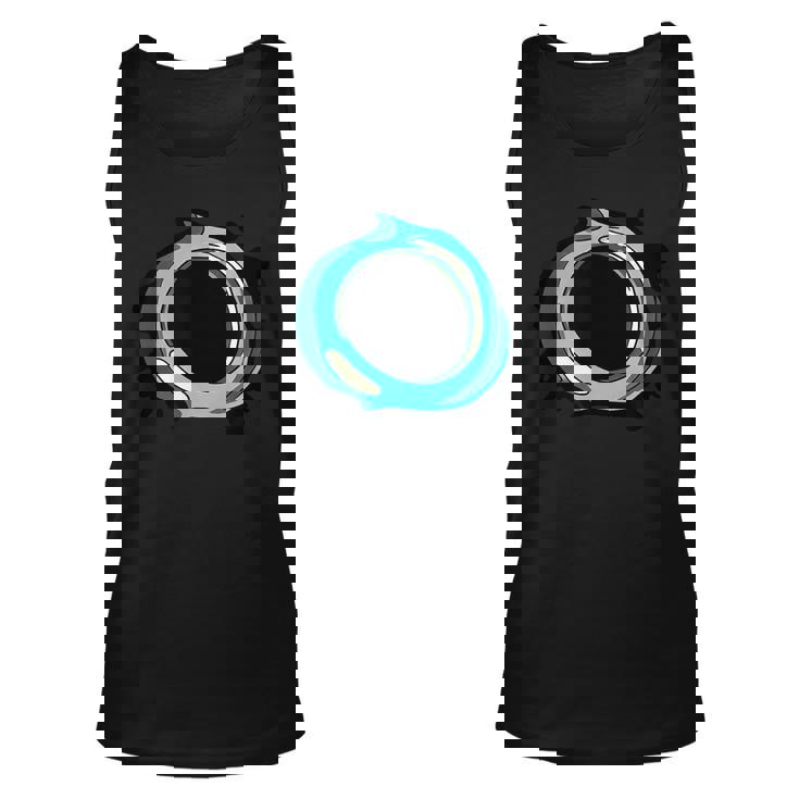 Happy Black Hole Unisex Tank Top