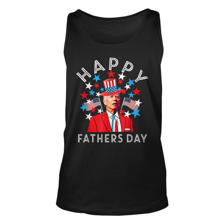 Happy Fathers Day Joe Biden 4Th Of July Memorial Unisex Tank Top