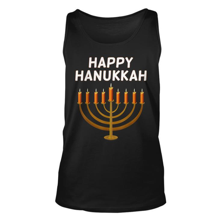 Happy Hanukkah Ugly Christmas Sweater Tank Top