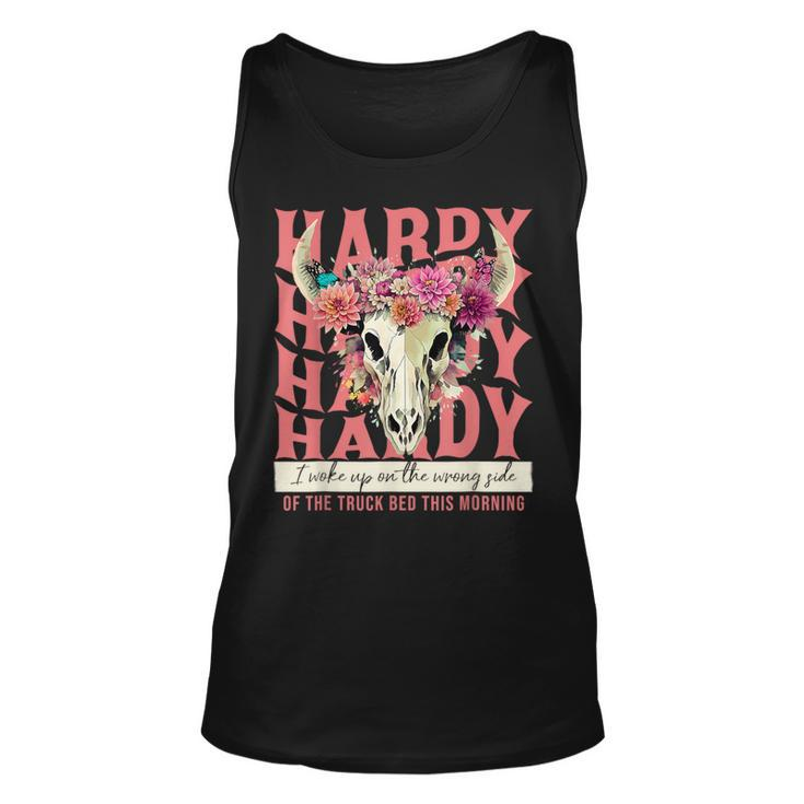 Hardy I Woke Up On The Wrong Side Of The Truck Bed Tank Top