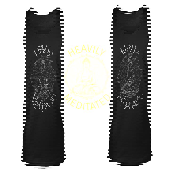 Heavily Meditated Yoga Meditation Spiritual Warrior Buddhist Tank Top