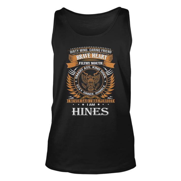 Hines Name Gift Hines Brave Heart V2 Unisex Tank Top
