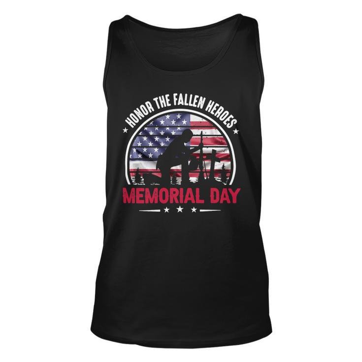 Honor The Fallen Thank The Living Veterans Day 279 Unisex Tank Top