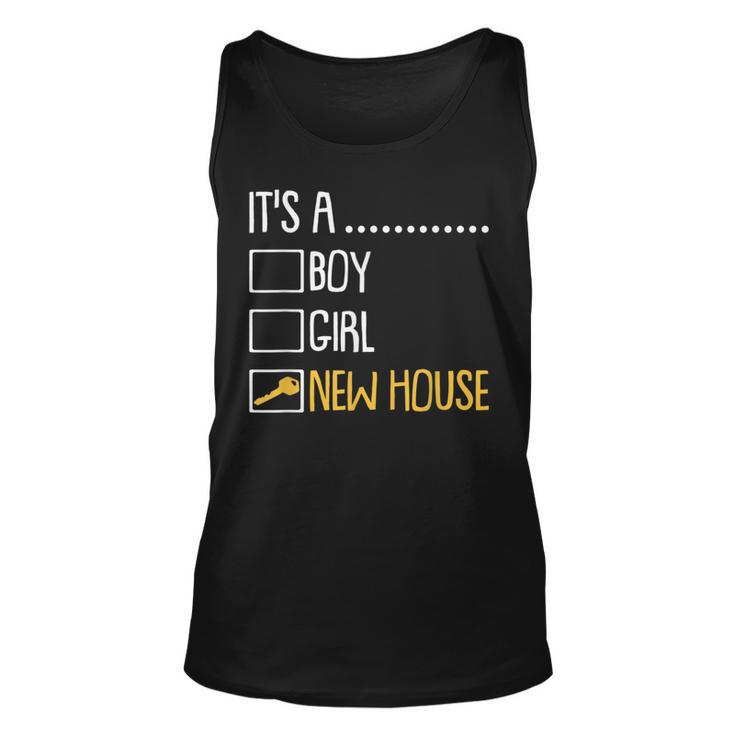 House Homeowner Housewarming Party New House  Unisex Tank Top