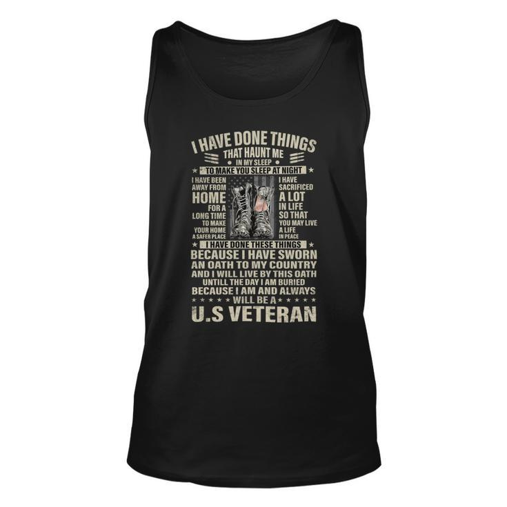 I Have Done Things V2 Unisex Tank Top