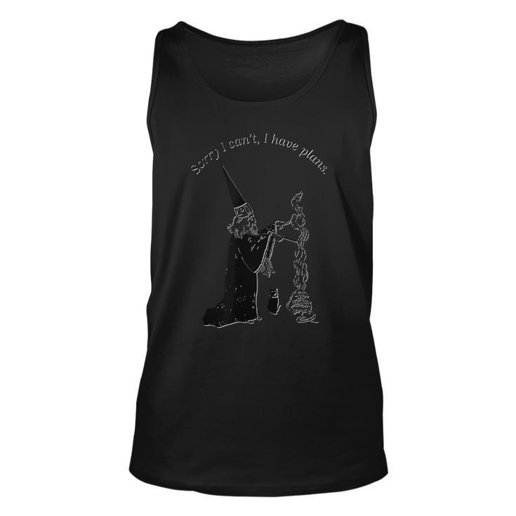I Have Plans Wizard Unisex Tank Top