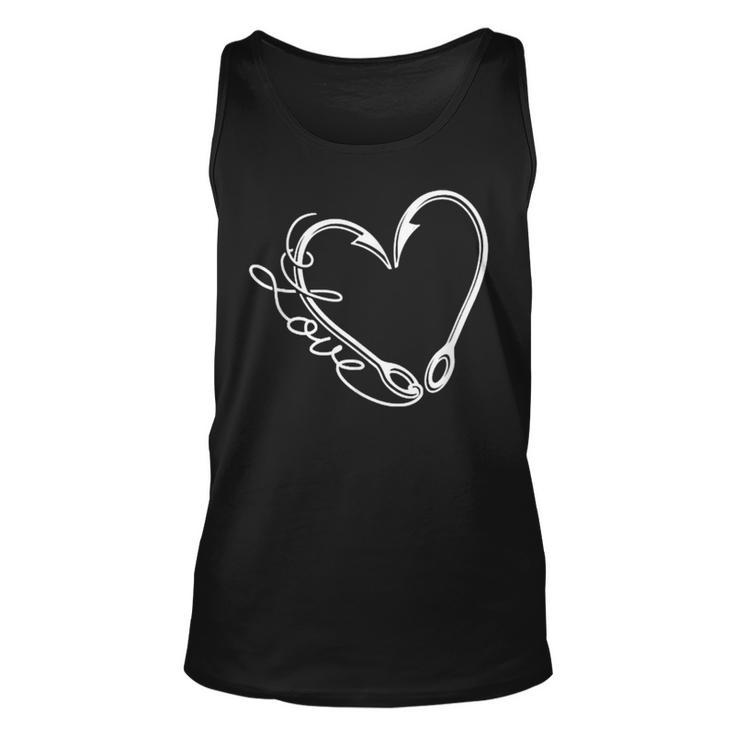I Love More Than Fishing Being A Grandpa  Fishing  Gift For Women Unisex Tank Top
