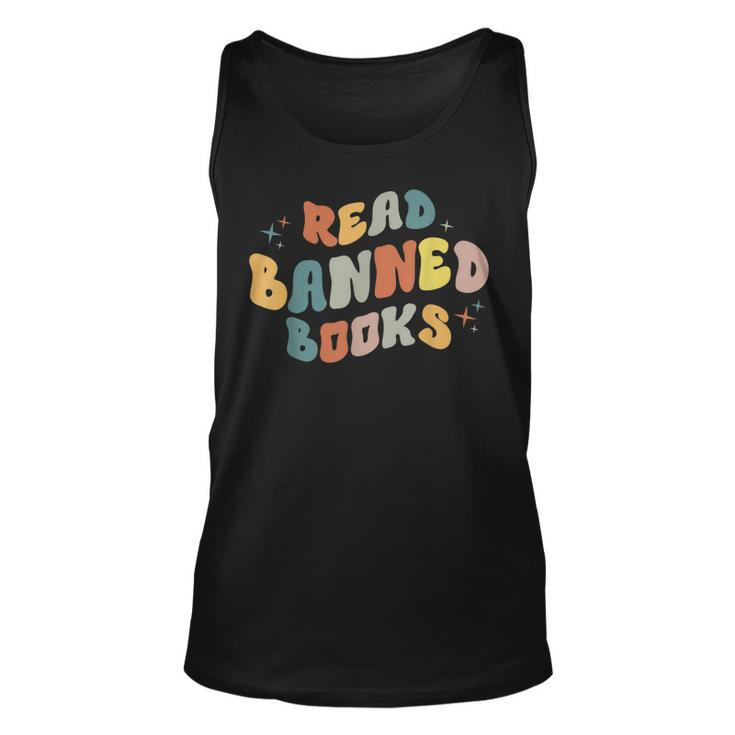I Read Banned Books I Read Banned Reader Books Lovers Unisex Tank Top