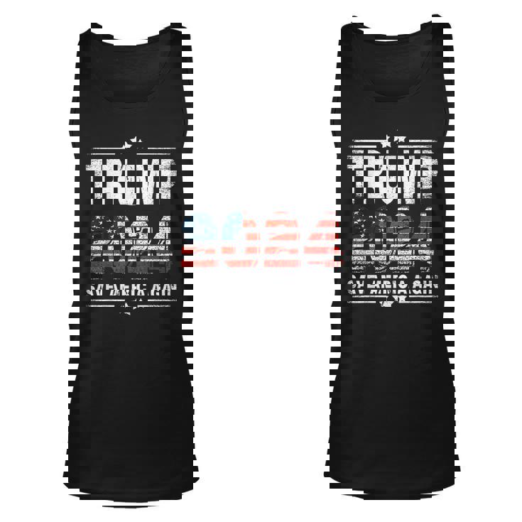 Ill Be Back Trump 2024 Vintage Donald Trump  Unisex Tank Top