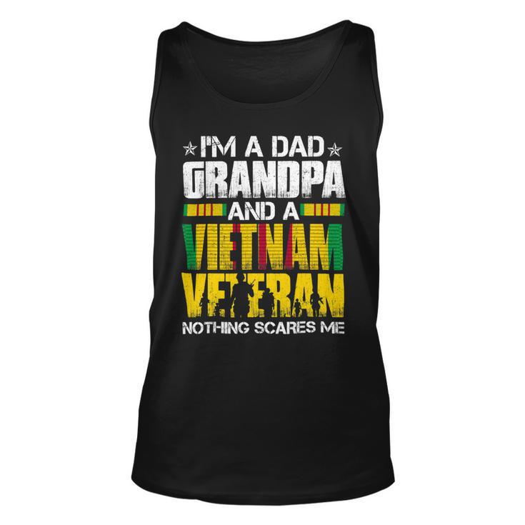 Im A Dad Grandpa And Vietnam Veteran Us Veterans Day 483 Unisex Tank Top