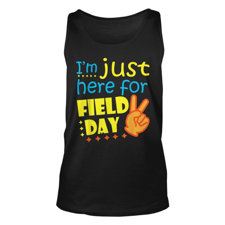 Im Just Here For Field Day Happy Last Day Of School Unisex Tank Top