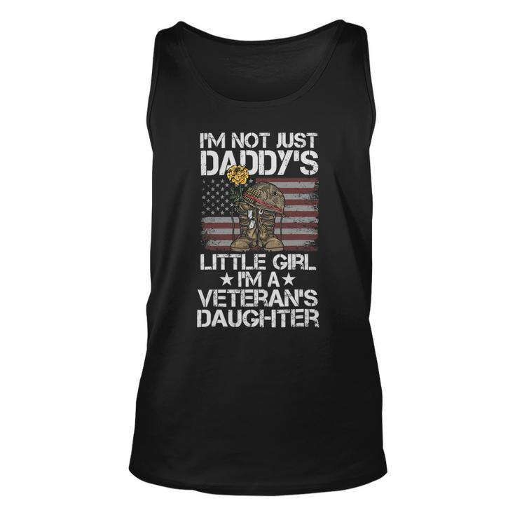 Im Not Just Daddys Little Girl Im A Veterans Daughter 59 Unisex Tank Top