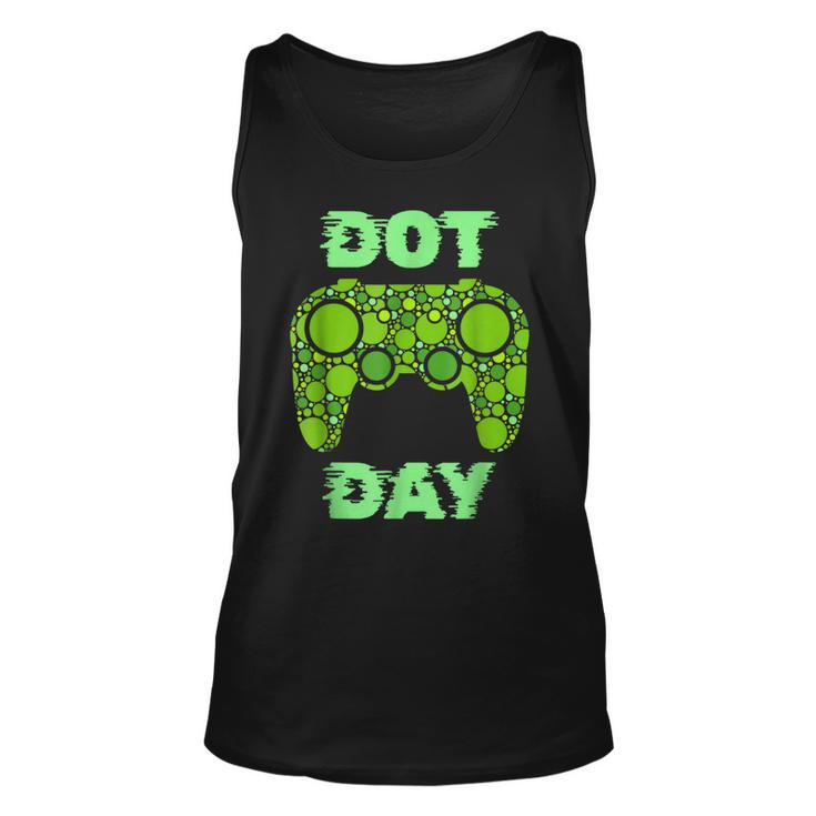 International Dot Day Video Game Lover Boys Polka Dot Gamer Tank Top