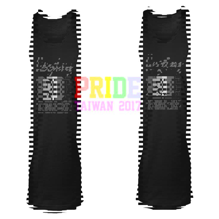 Ive Got My Pride In Honor Of Taiwan Gay Marriage Unisex Tank Top