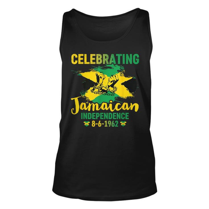 Jamaica Independence Day Celebration Proud Jamaican 1962 Unisex Tank Top