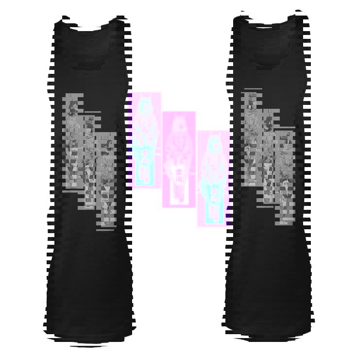 Japanese Anime Devil Girl Vaporwave Streetwear Lofi Unisex Tank Top