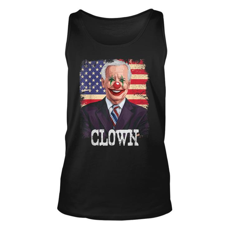 Joe Biden Is A Clown Political Horror Halloween Costume Halloween Costume  Tank Top
